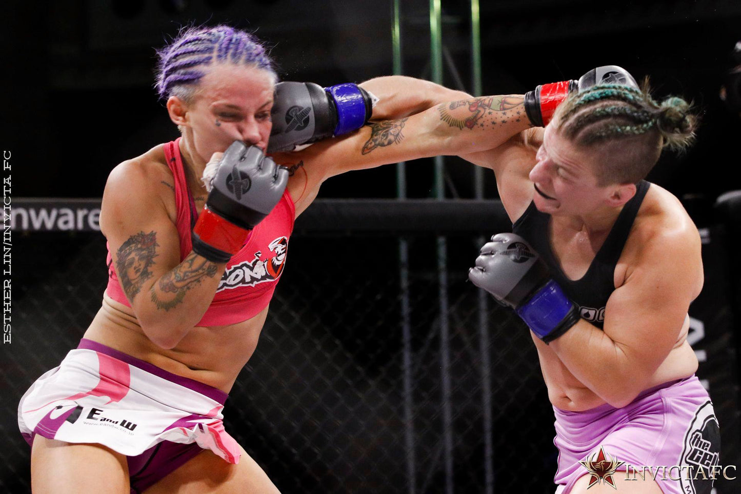 Jessica Rose Clark "Jessy Jess" Fight Worn Invicta Full MMA Fight Kit + Photo [FIGHT WORN] [SPECIAL DEAL!]