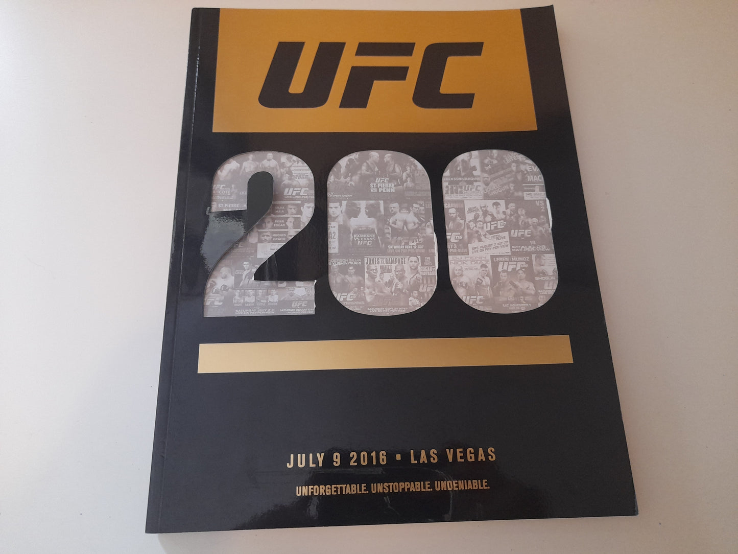 UFC 200 - Tate Vs Nunes (2016) - Official Event Program