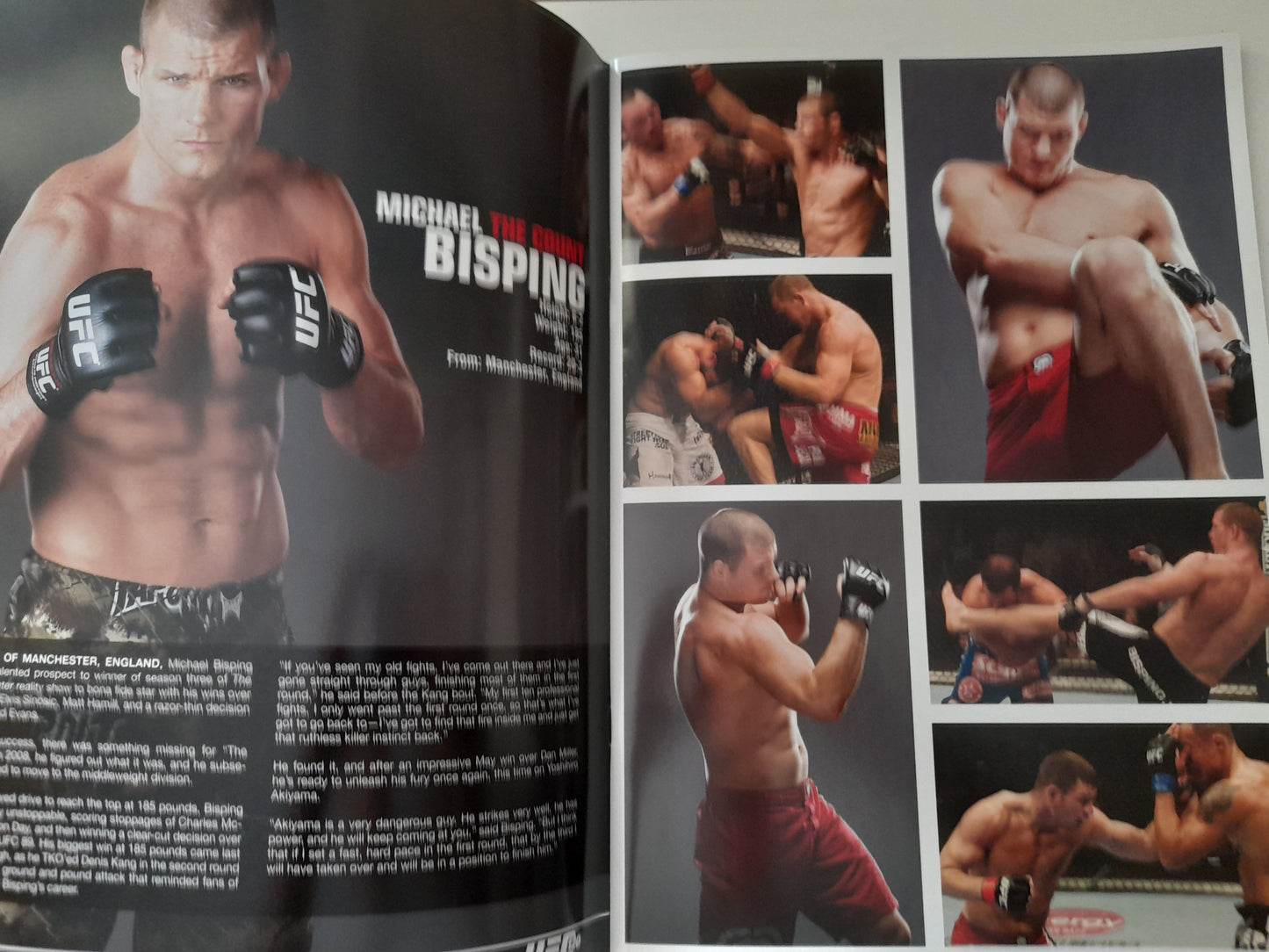 UFC 120 - Bisping Vs Akiyama (2010) - Official Event Program (UK)