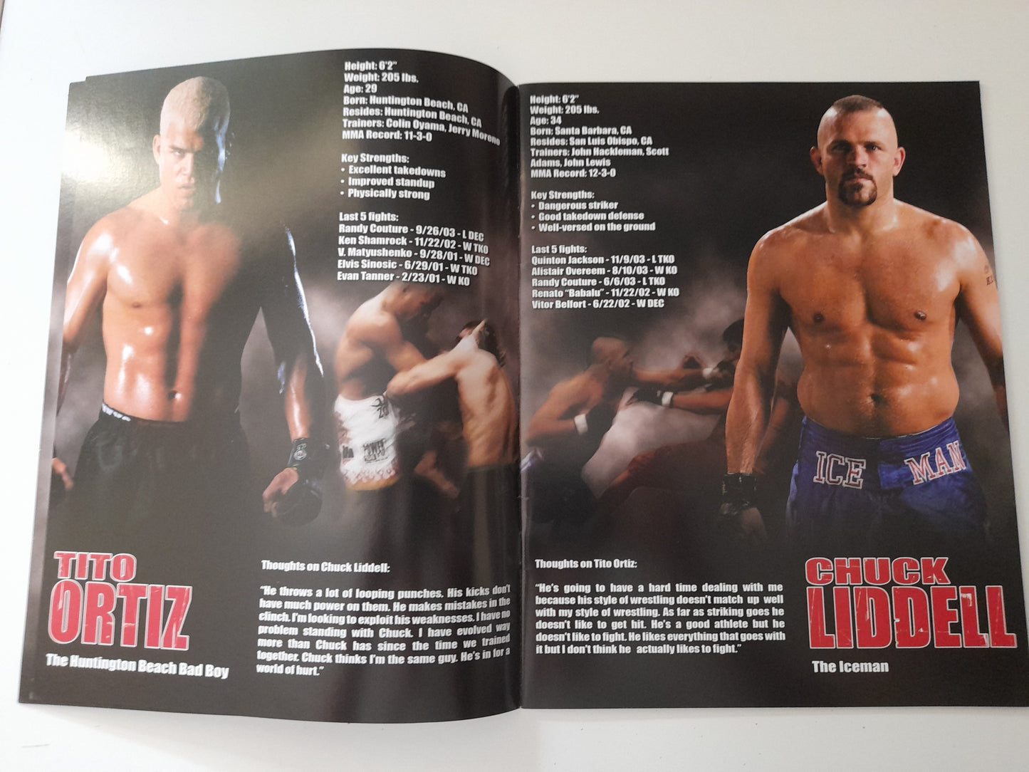 UFC 47 - It's On! - Chuck Liddell Vs Tito Ortiz 1 (2004) - Official Event Program