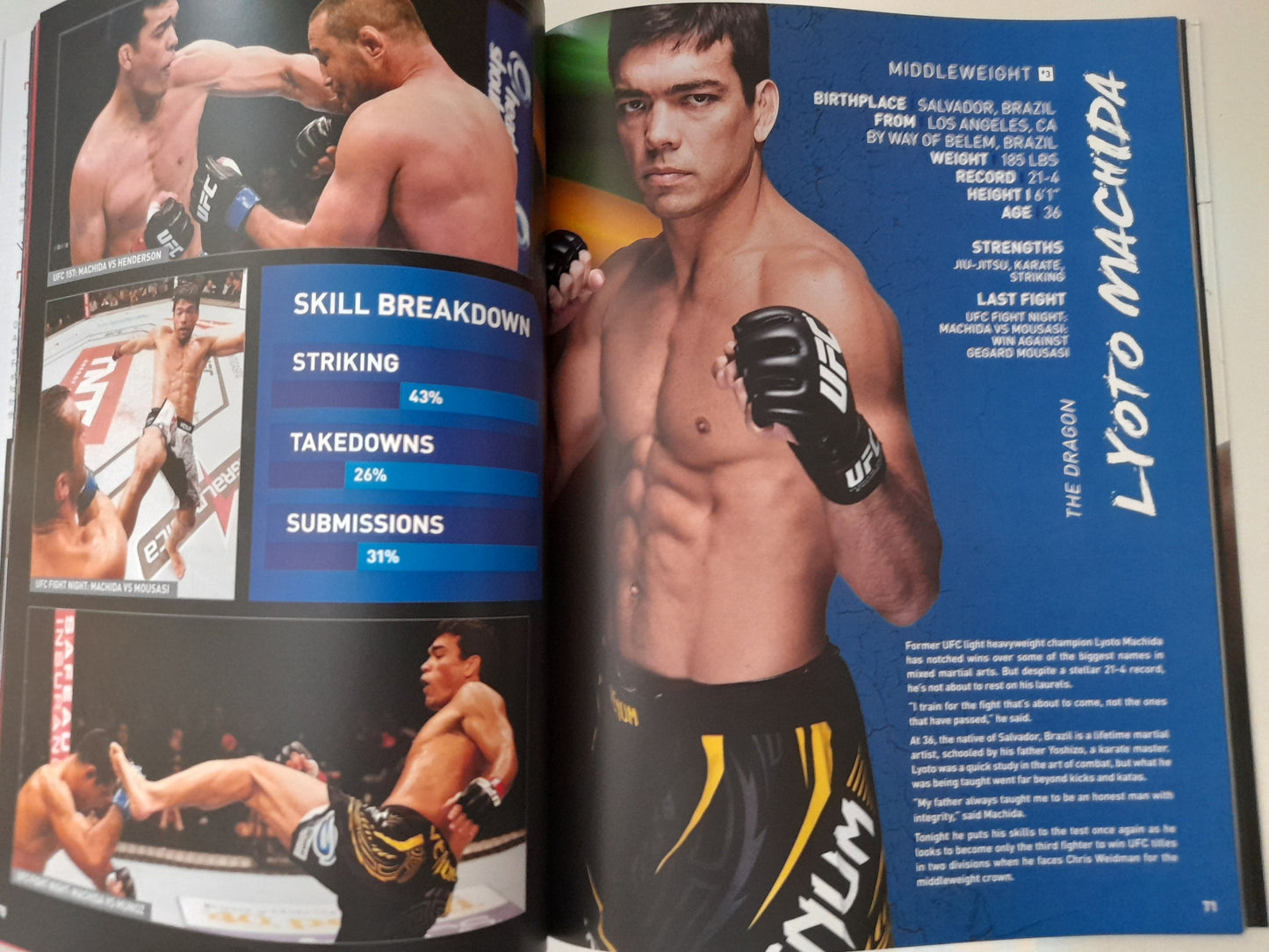 UFC 175 - Weidman Vs Machida & Rousey Vs Davis (2014) - Official Event Program