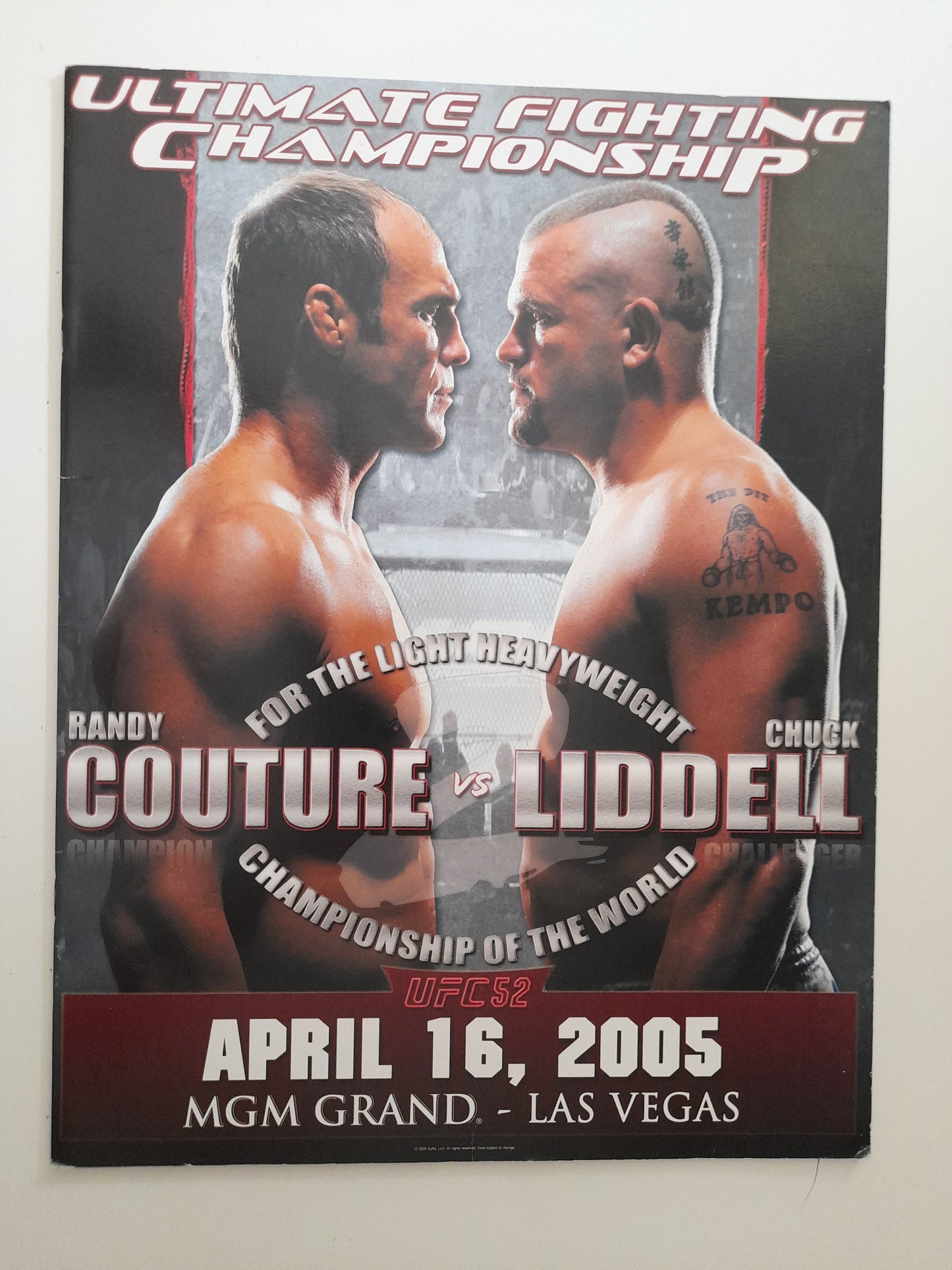 UFC 52 - Chuck Liddell Vs Randy Couture 2 (2005) - Official Event Program