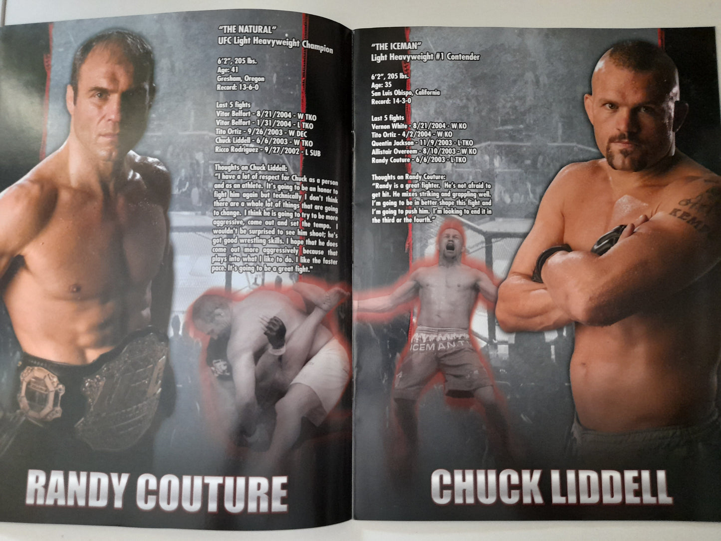 UFC 52 - Chuck Liddell Vs Randy Couture 2 (2005) - Official Event Program