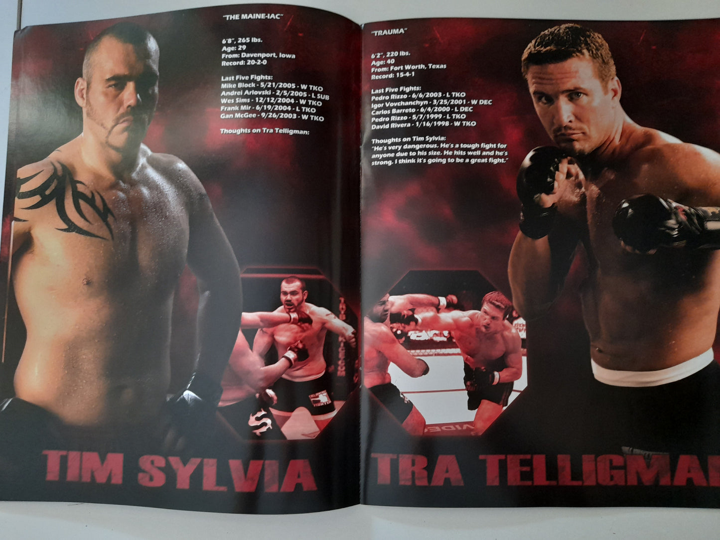 UFC 54 - Boiling Point - Liddell Vs Horn (2005) - Official Event Program