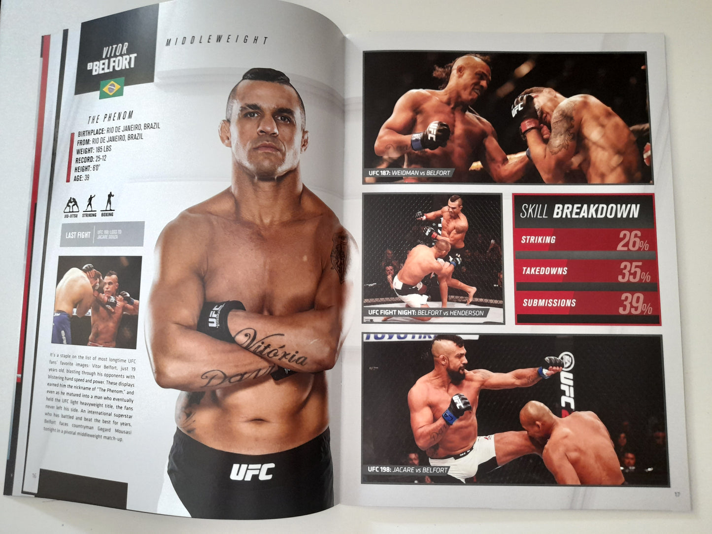 UFC 204 - Bisping Vs Henderson 2 (2016) - Official Event Program (UK) [Damaged]