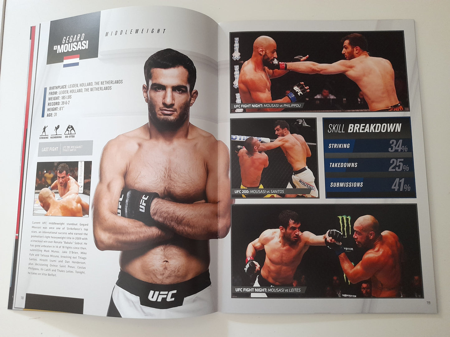 UFC 204 - Bisping Vs Henderson 2 (2016) - Official Event Program (UK) [Damaged]