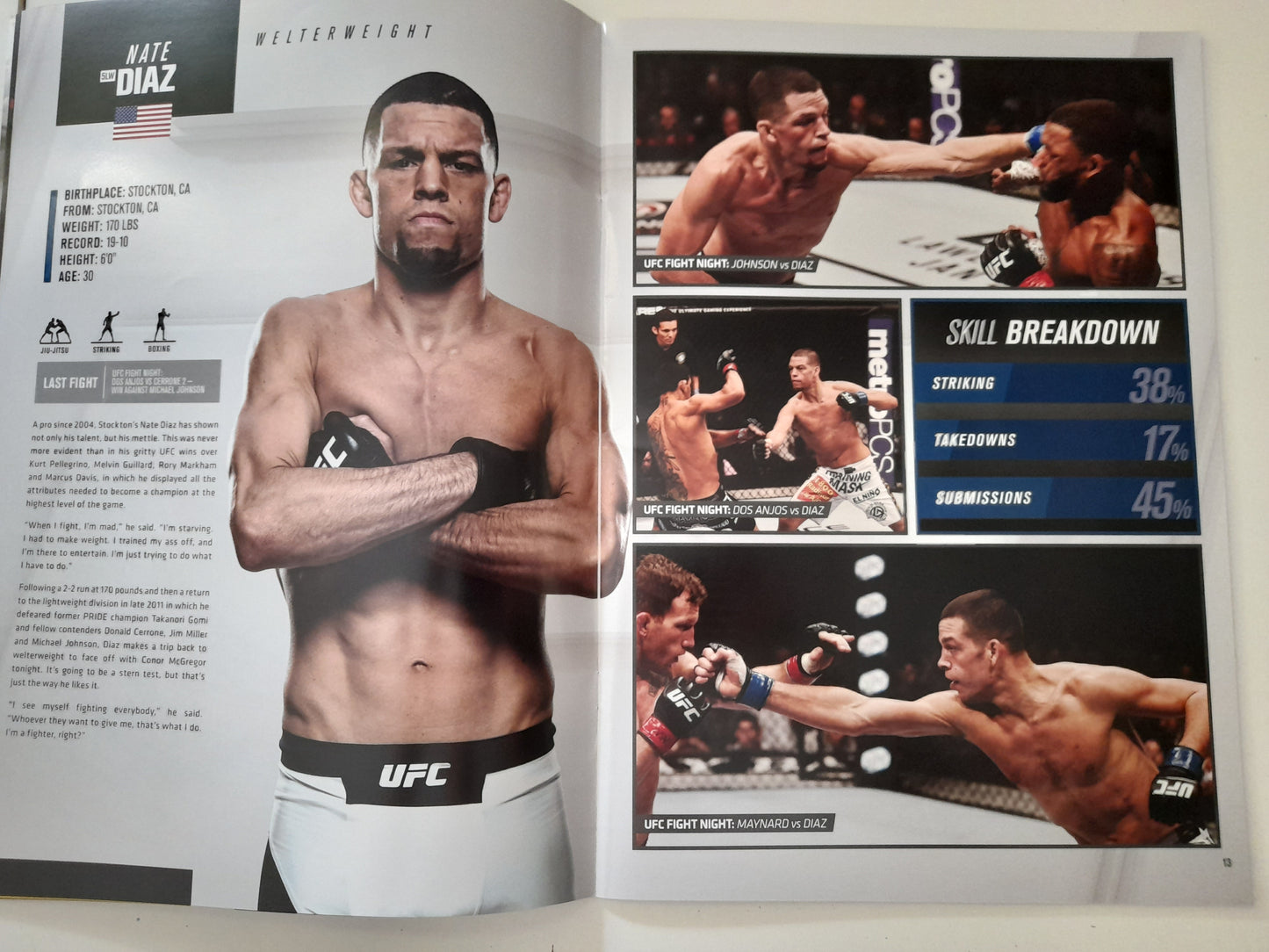 UFC 196 - Conor McGregor Vs Nate Diaz 1 (2016) - Official Event Program