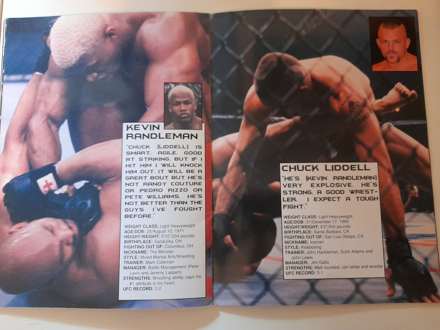 UFC 31 Locked & Loaded - Couture Vs Rizzo (2001) - [AUTOGRAPHED] Official Event Program