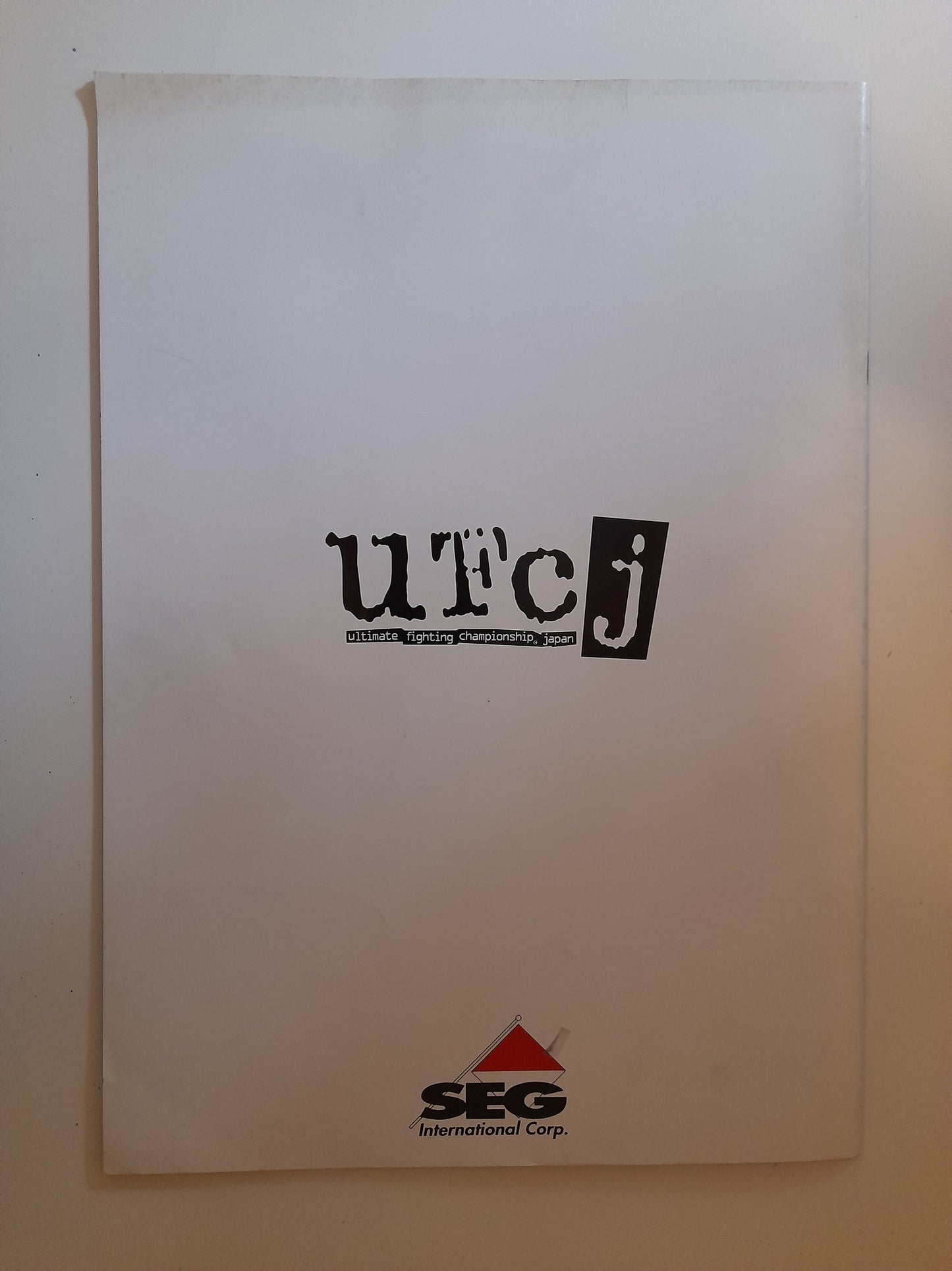 UFC 15.5 - Ultimate Japan 1 (1997) - Official Event Program [AUTOGRAPHED]