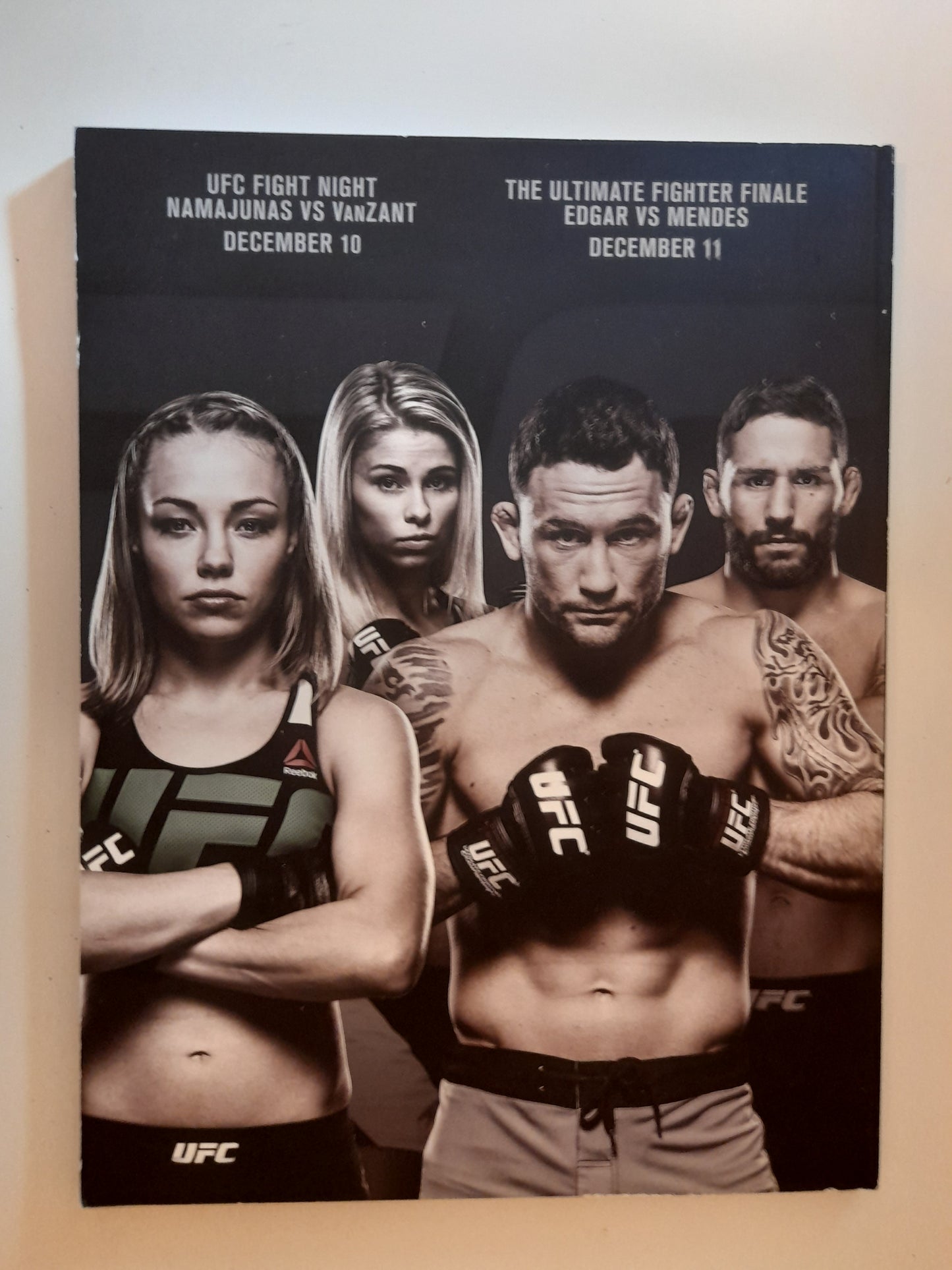 UFC 194 McGregor Vs Aldo / FightNight80 / TUF Finale (2015) - Official 3x Event Program [SALE]