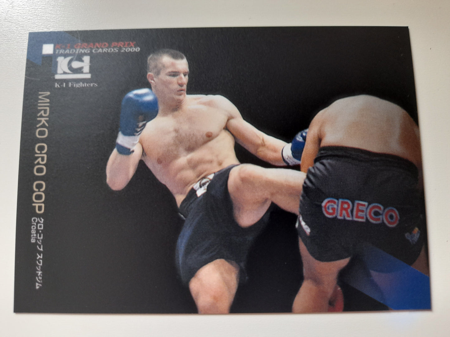 Mirko CroCop Filipovic - #016 - Epoch K-1 Kickboxing 2000 Official Trading Card