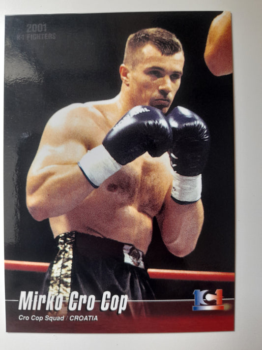 Mirko CroCop Filipovic - #044 - Epoch K-1 Kickboxing 2001 Official Trading Card