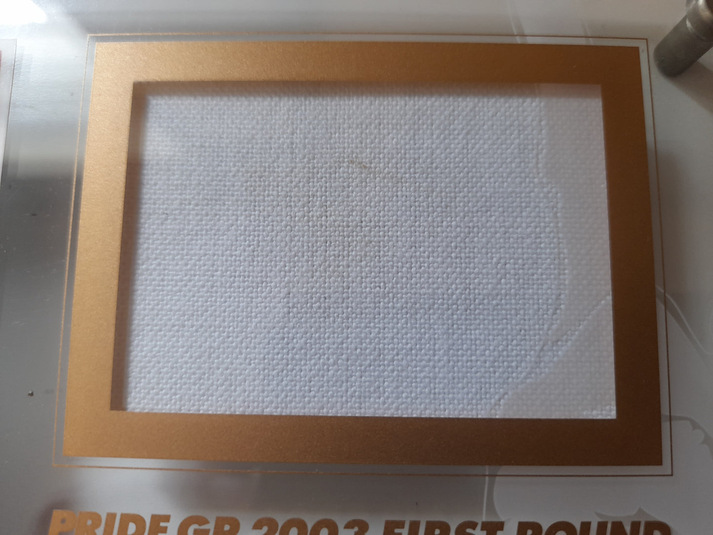 Pride FC 2003 Grand Prix (Opening Round) Ring Mat Plaque Limited Edition