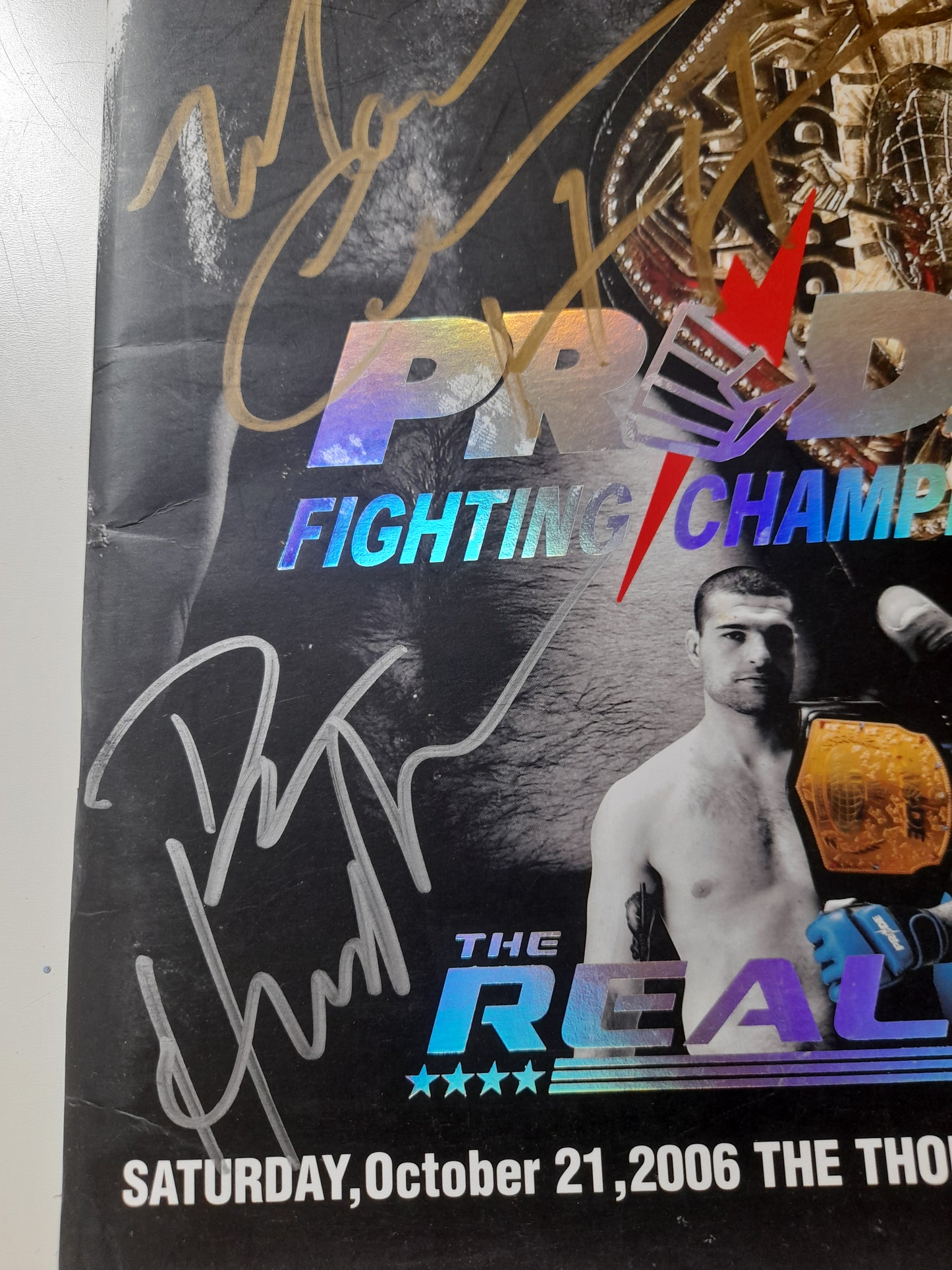 Pride Fighting Championship 32 - The Real Deal - Fedor Vs Coleman (2006) - Official Event Program [AUTOGRAPHED]