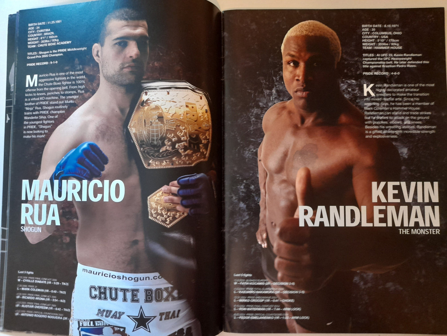 Pride Fighting Championship 32 - The Real Deal - Fedor Vs Coleman (2006) - Official Event Program [AUTOGRAPHED]