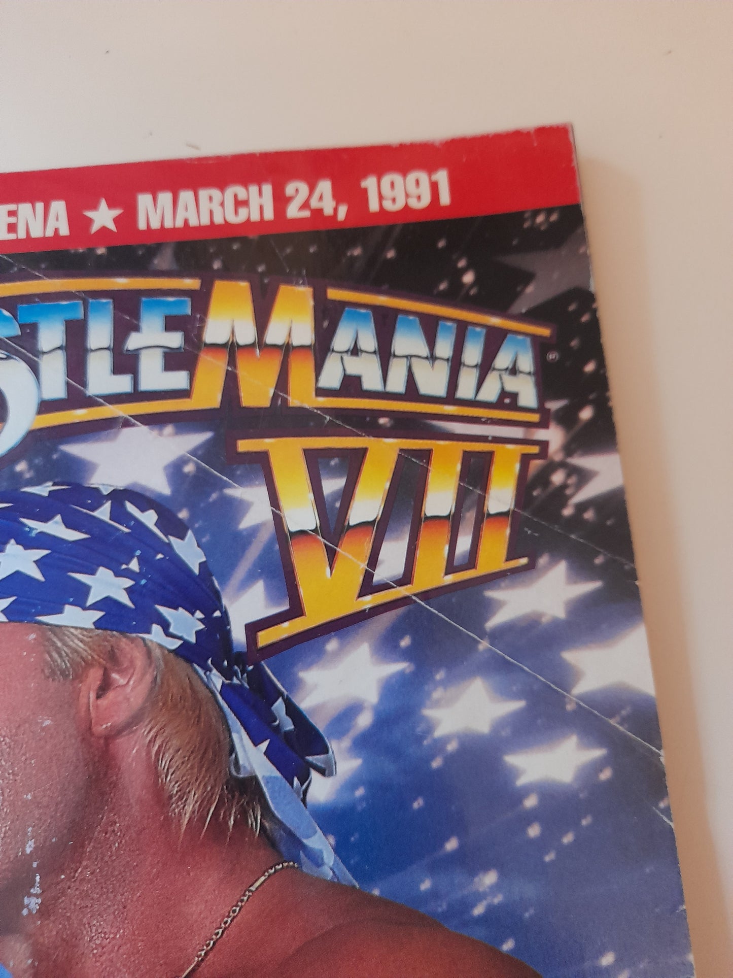 WWF Wrestlemania VII - Official Event Program