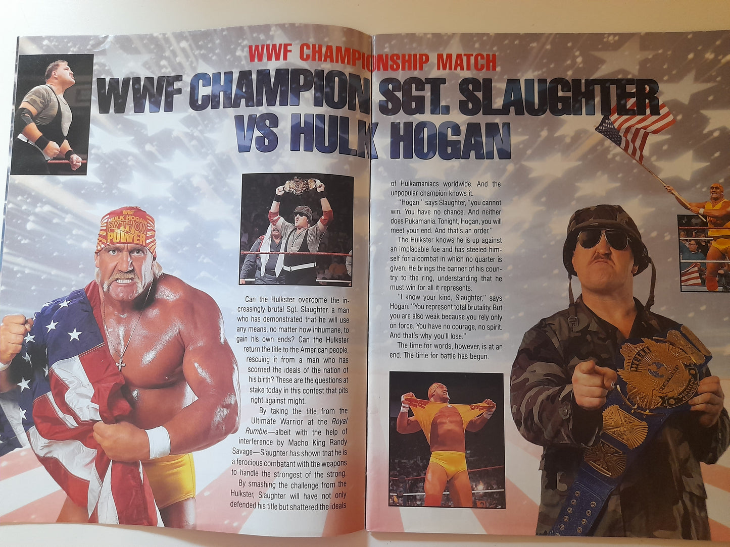 WWF Wrestlemania VII - Official Event Program