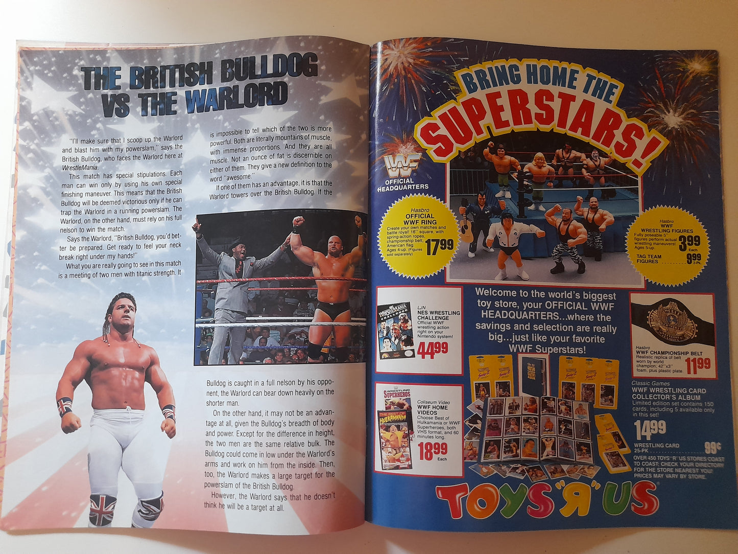 WWF Wrestlemania VII - Official Event Program