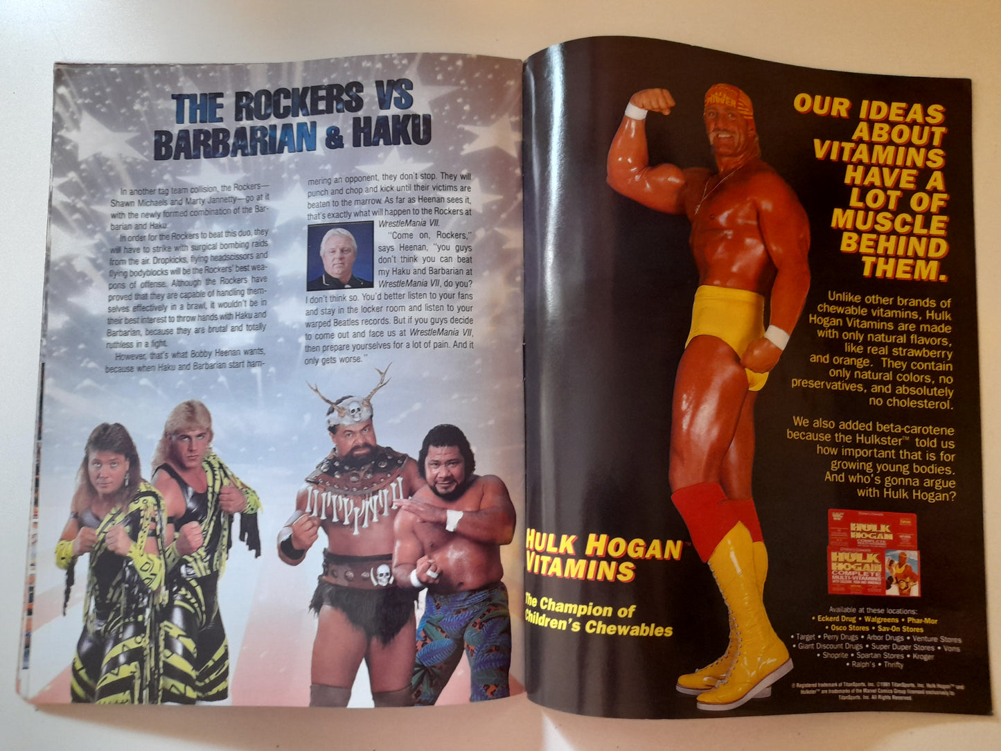 WWF Wrestlemania VII - Official Event Program