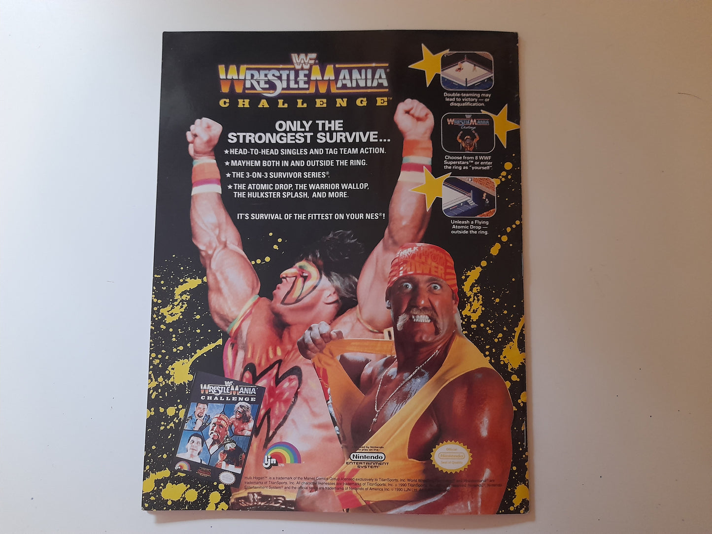 WWF Wrestlemania VII - Official Event Program