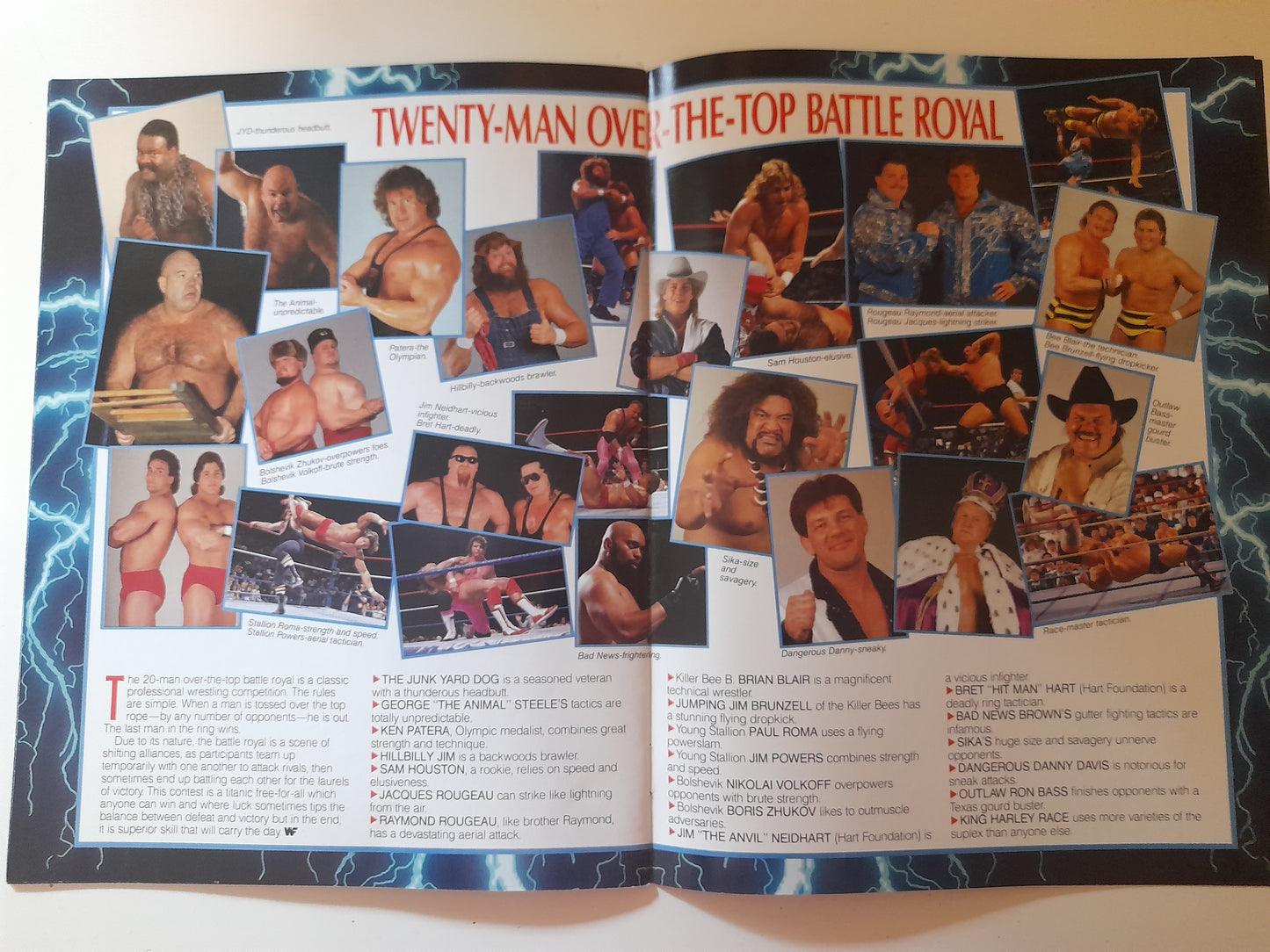 WWF Wrestlemania IV - Hulk Hogan Vs Andre The Giant - Official Event Program