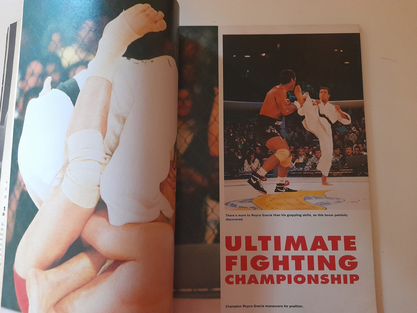 Vintage UFC The Ultimate Fighting Championship Martial Arts Magazine 1994