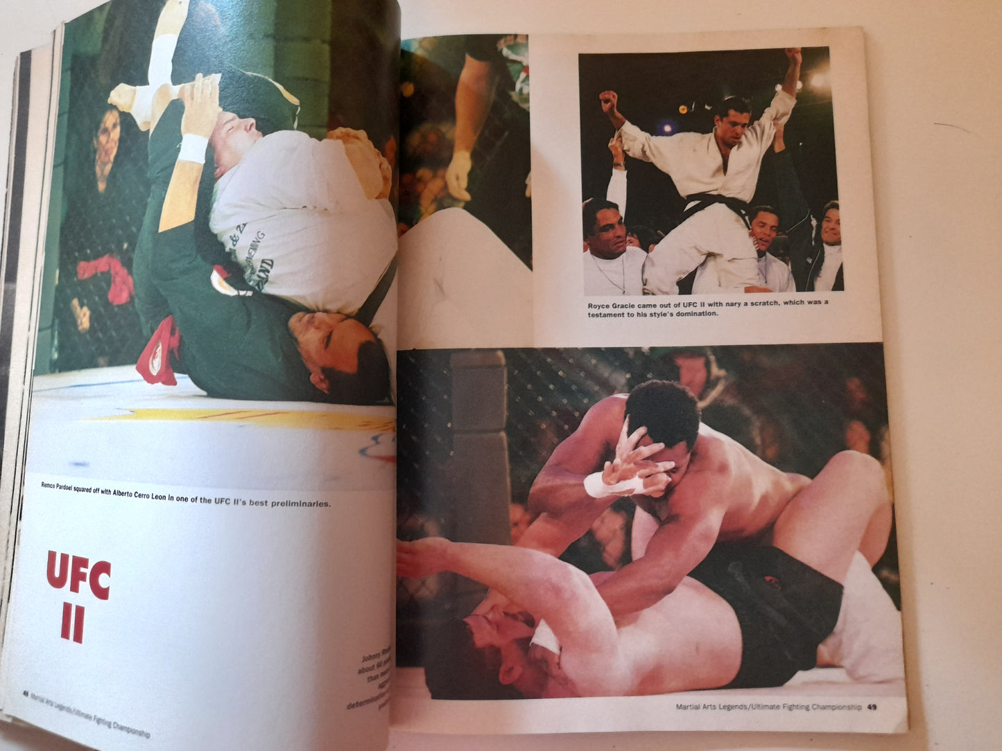 Vintage UFC The Ultimate Fighting Championship Martial Arts Magazine 1994