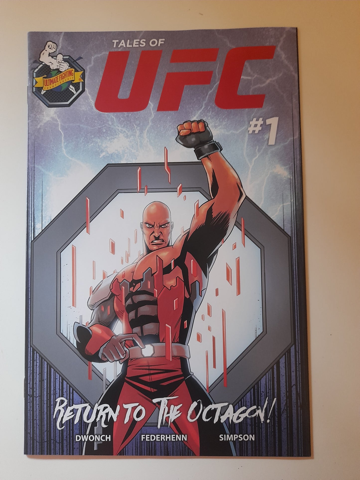 Tales of UFC #1 - Return To The Octagon - Comic Book UFC 25th Anniversary