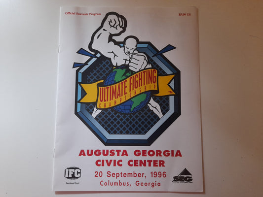 UFC 11 - The Proving Ground (1996) -  Official Event Program