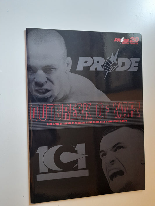 Pride Fighting Championship 20 - Armed & Ready (2002) - Official Event Program