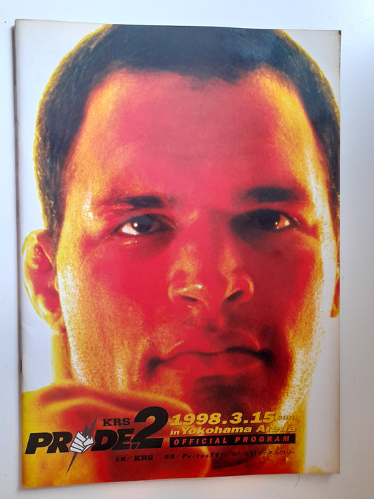 Pride Fighting Championship 2 - Kerr Vs Cikatic (1998) - Official Event Program