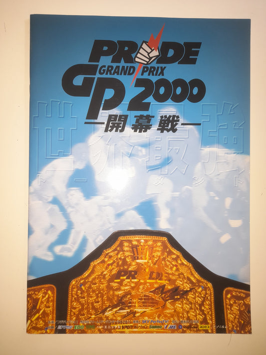 Pride Fighting Championship 2000 GP 1st Round - Official Event Program