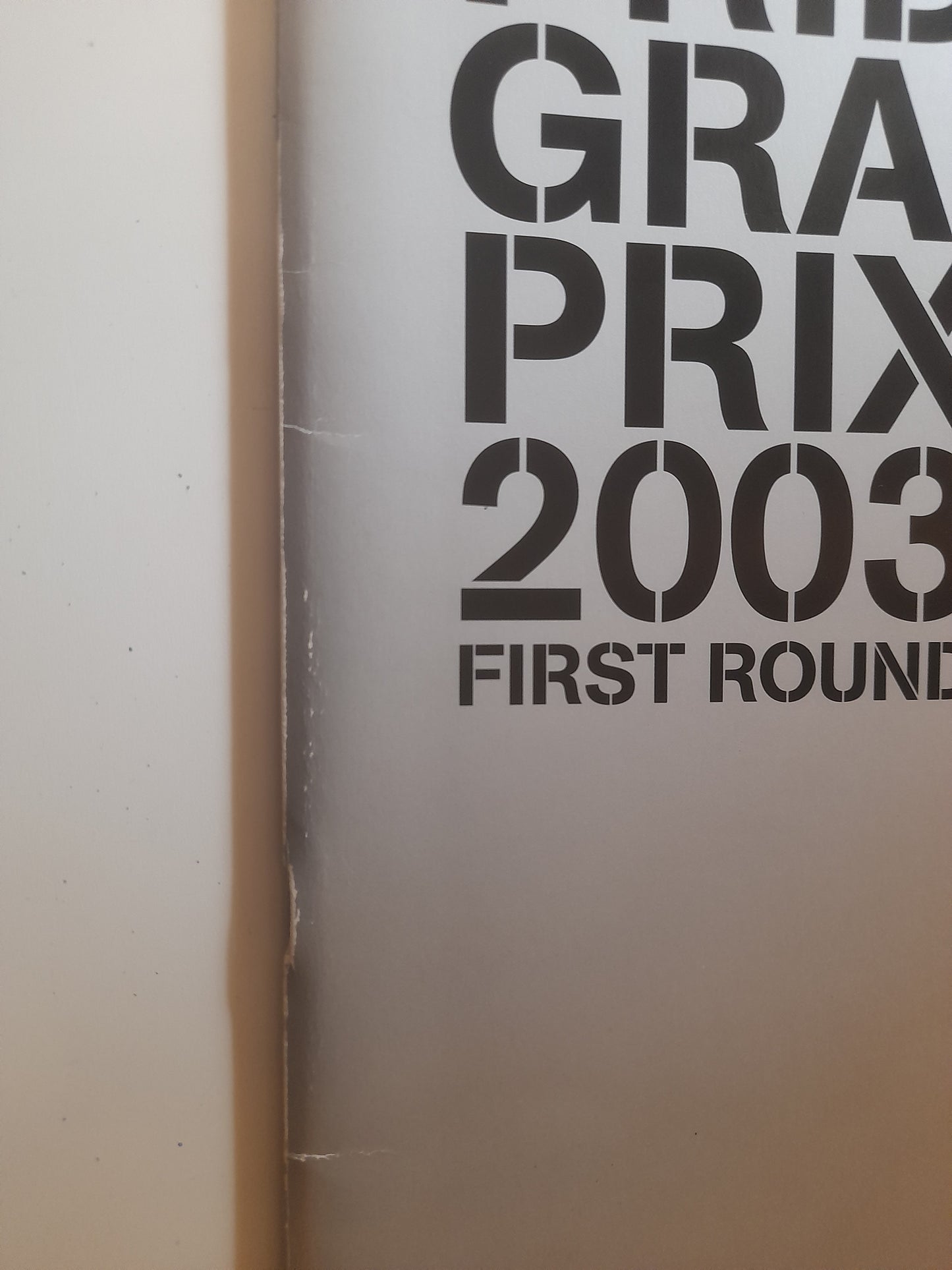 Pride Fighting Championship 2003 GP Opening Round - Official Event Program