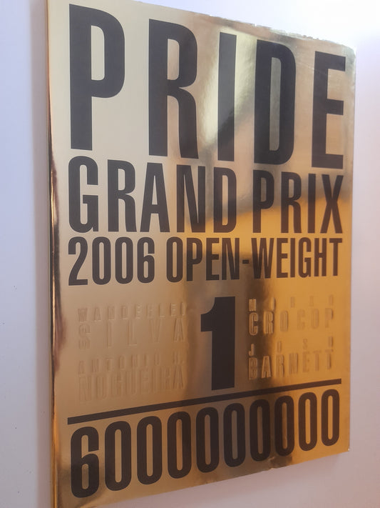 Pride Fighting Championship 2006 Openweight GP Final Round - Official Event Program