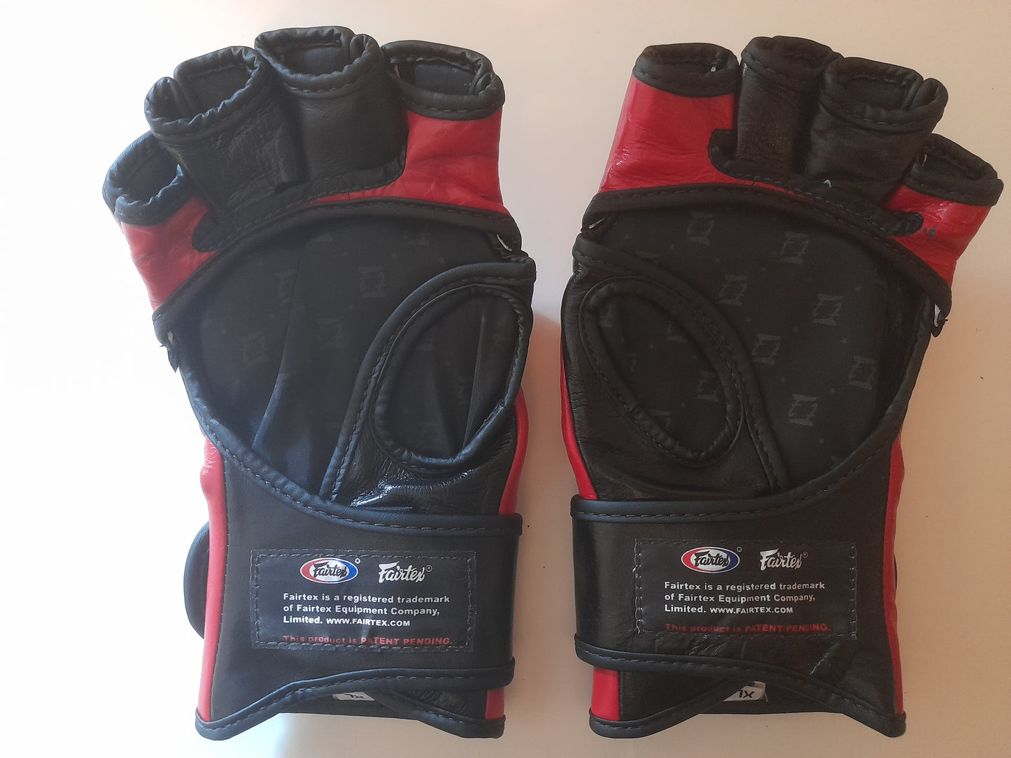 STRIKEFORCE Official MMA Fight Gloves - Version 2 - Red - Size XL - Fairtex