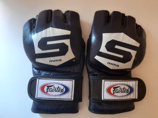 STRIKEFORCE Official MMA Fight Gloves - Version 2 - Blue - Size XXL - Fairtex