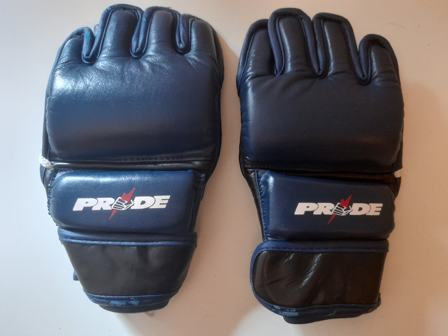 PRIDE FC Official MMA Fight Gloves - Redbolts - Promo Variants - Navy Blue - Size L - Ouano