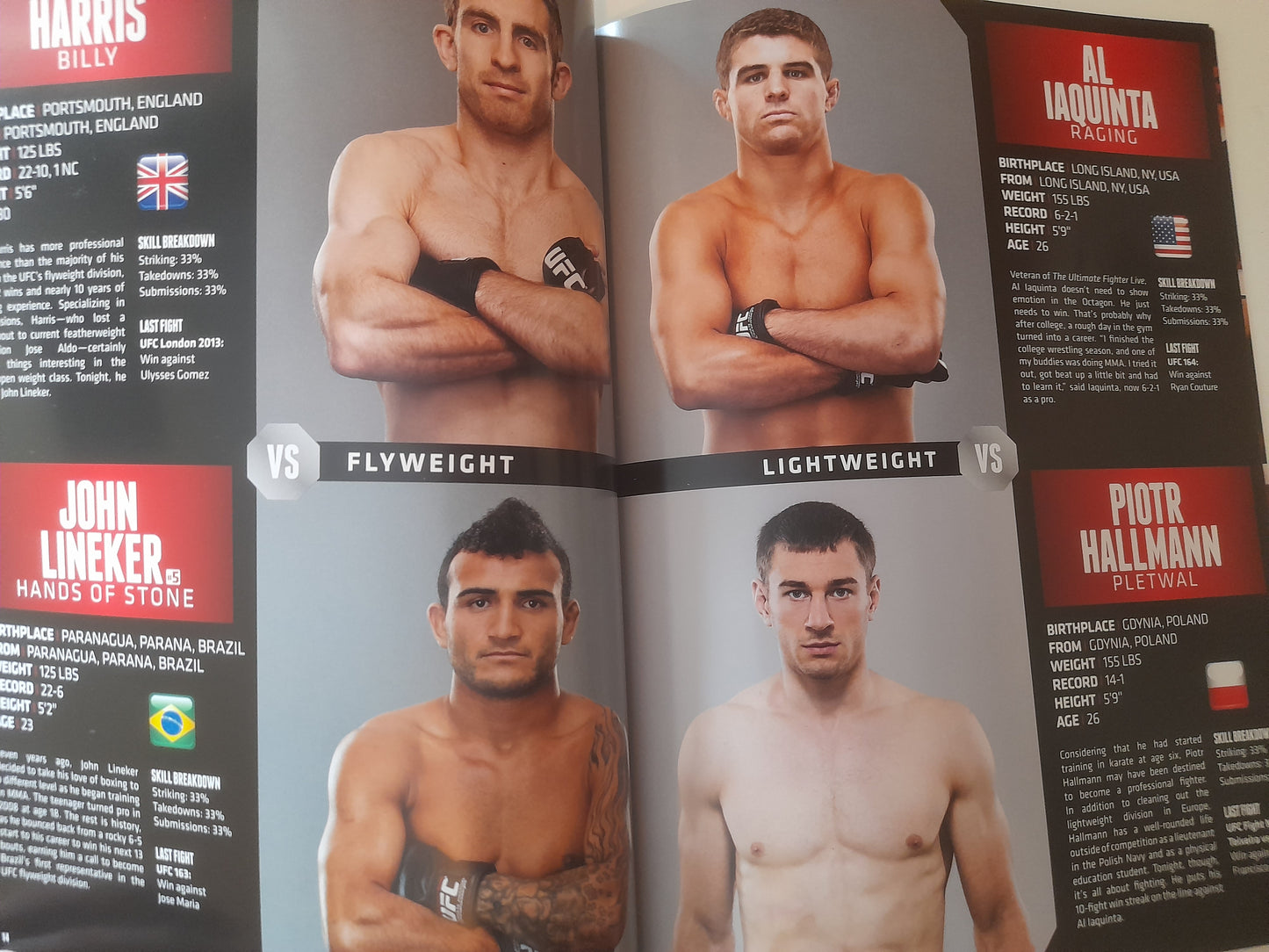 UFC Fight Night 30 - Machida Vs Munoz (2013) - Official Event Program (UK)