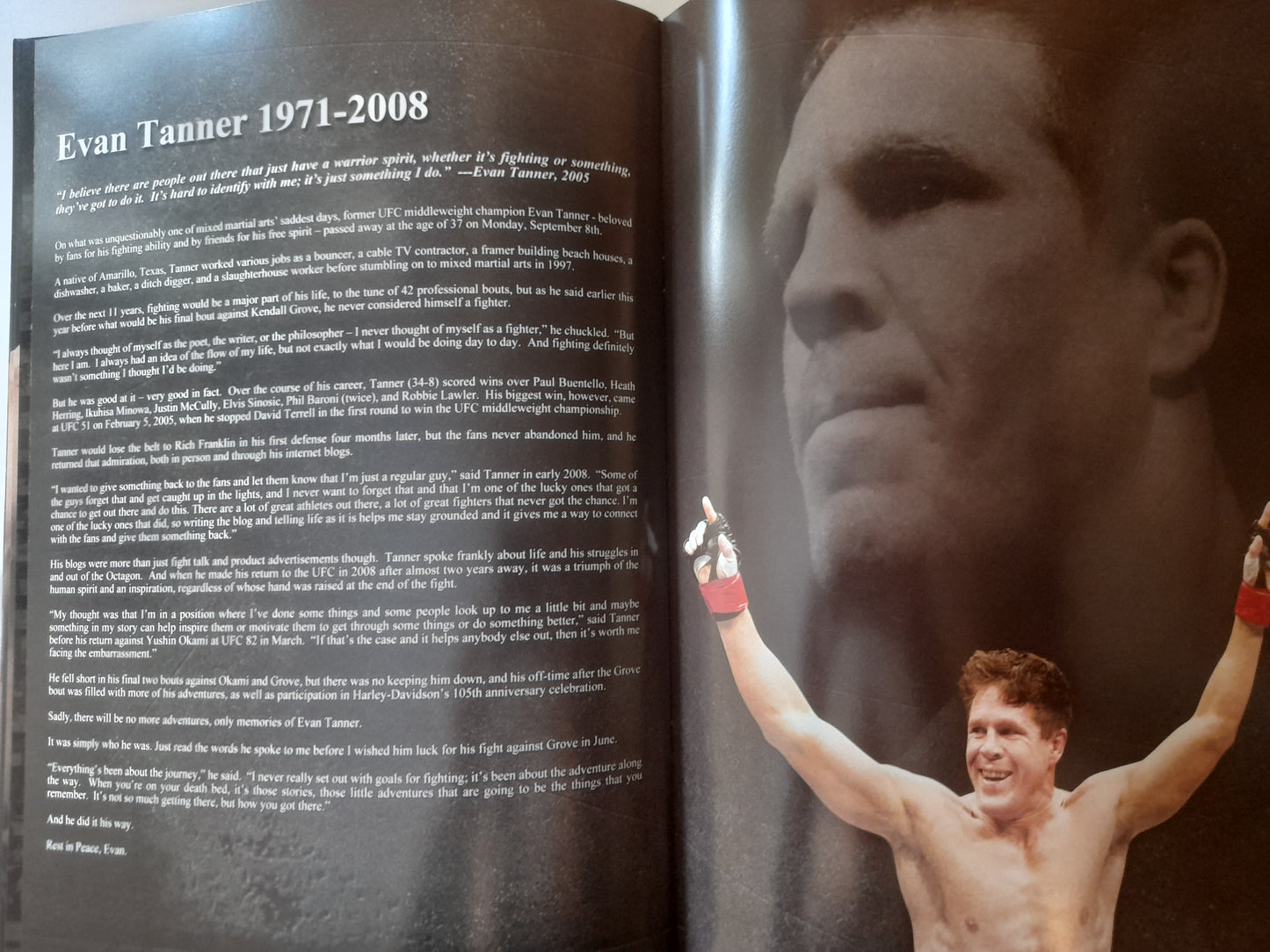 UFC 89 - Bisping Vs Leben (2008) - Official Event Program (UK)