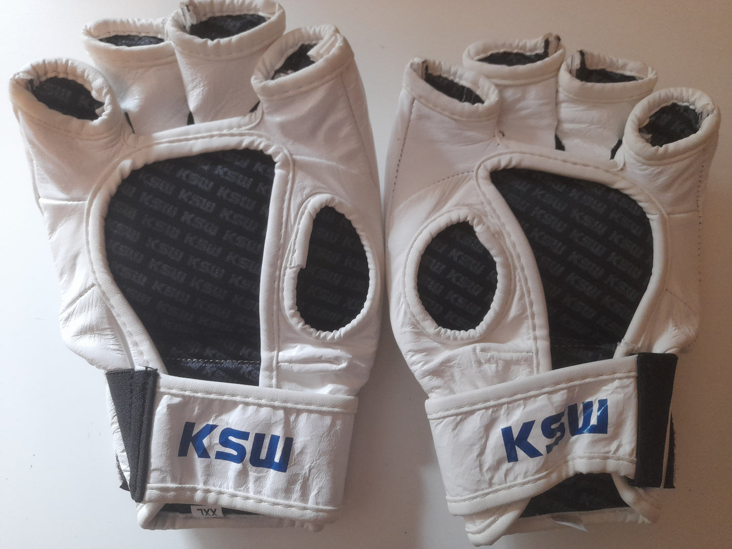 KSW Official MMA Fight Gloves - Blue - Size XXL