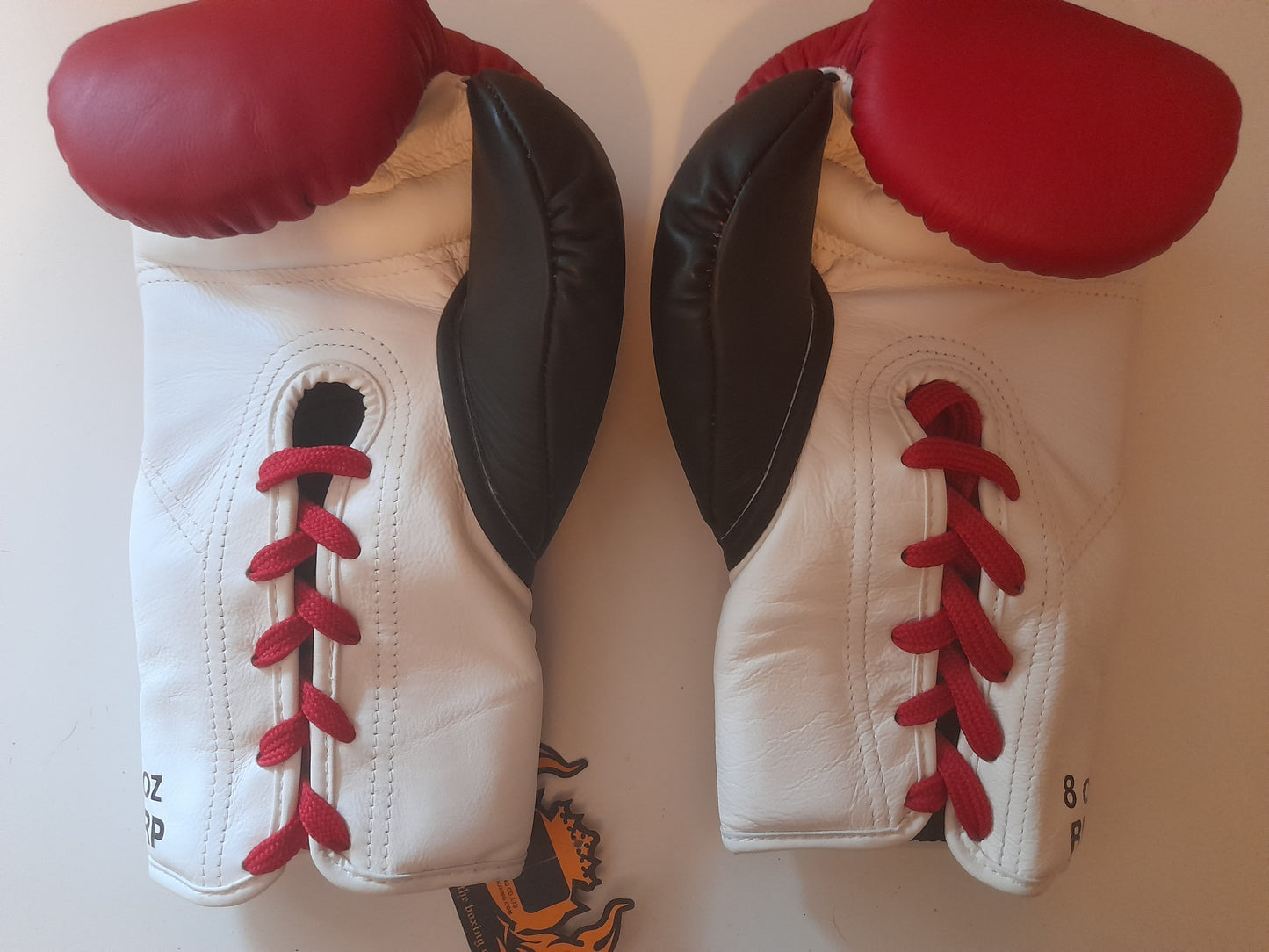 K-1 Official Kickboxing Fight Gloves - Red - Size 8oz - King