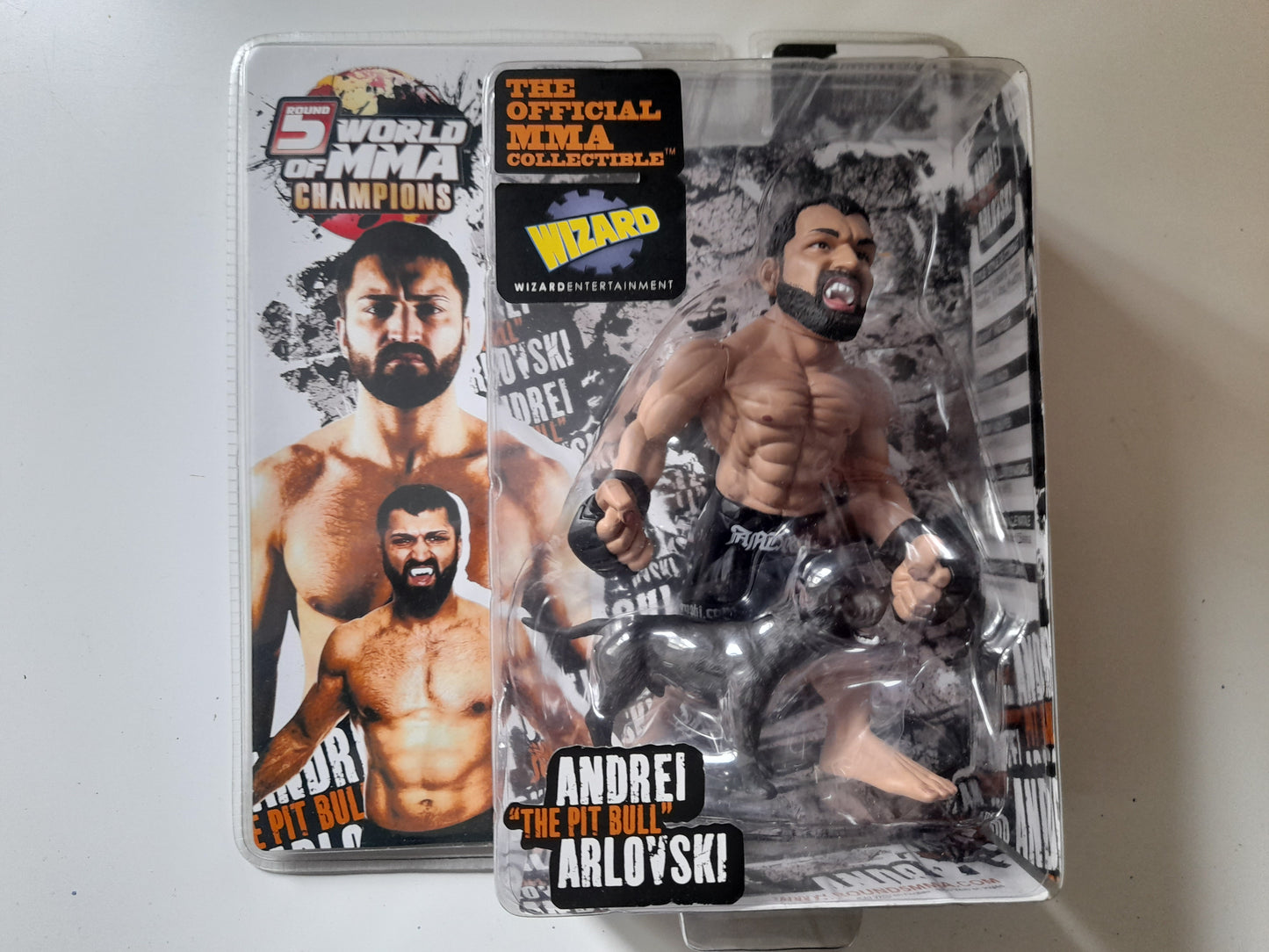 Andrei "Pitbull" Arlovski - Round 5 World of MMA Champions - Boxed Figure [SALE]