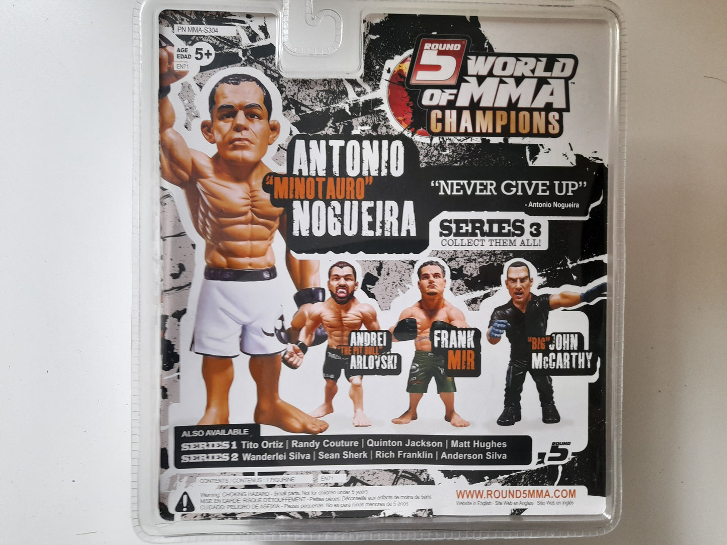 Antonio "Minotauro" Nogueira - Round 5 World of MMA Champions - Boxed Figure [SALE]