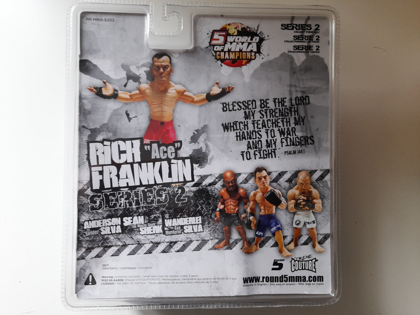 Rich "Ace" Franklin - Round 5 World of MMA Champions - Boxed Figure [SALE]