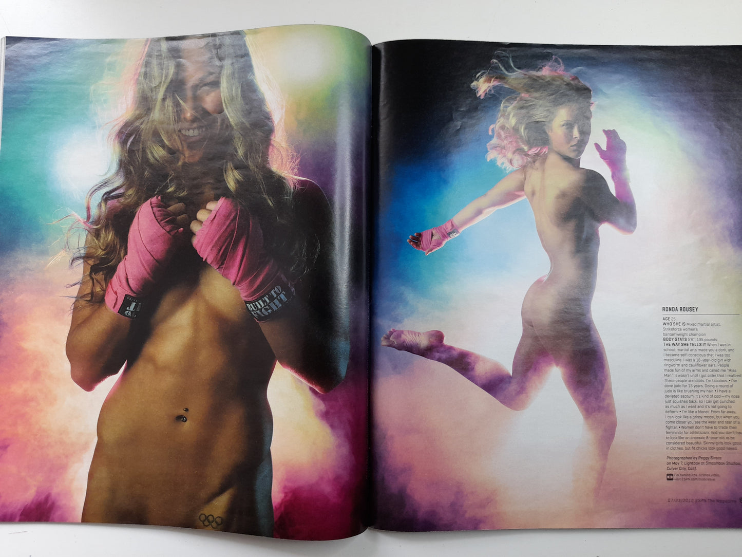 Ronda Rousey ESPN The body Magazine