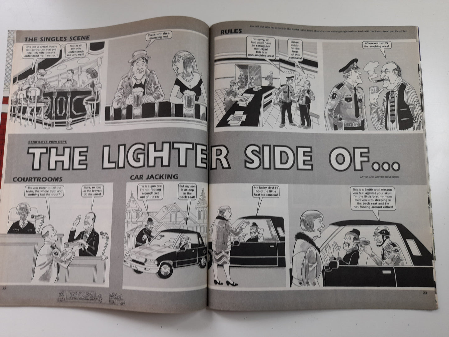 Vintage MAD Magazine Featuring the Ultimate Fighting Championship (1996)