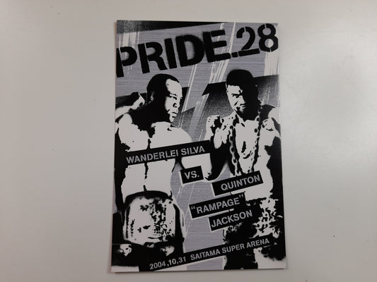 Pride Fighting Championship Shockwave NYE 2004 Postcard - Pride 28