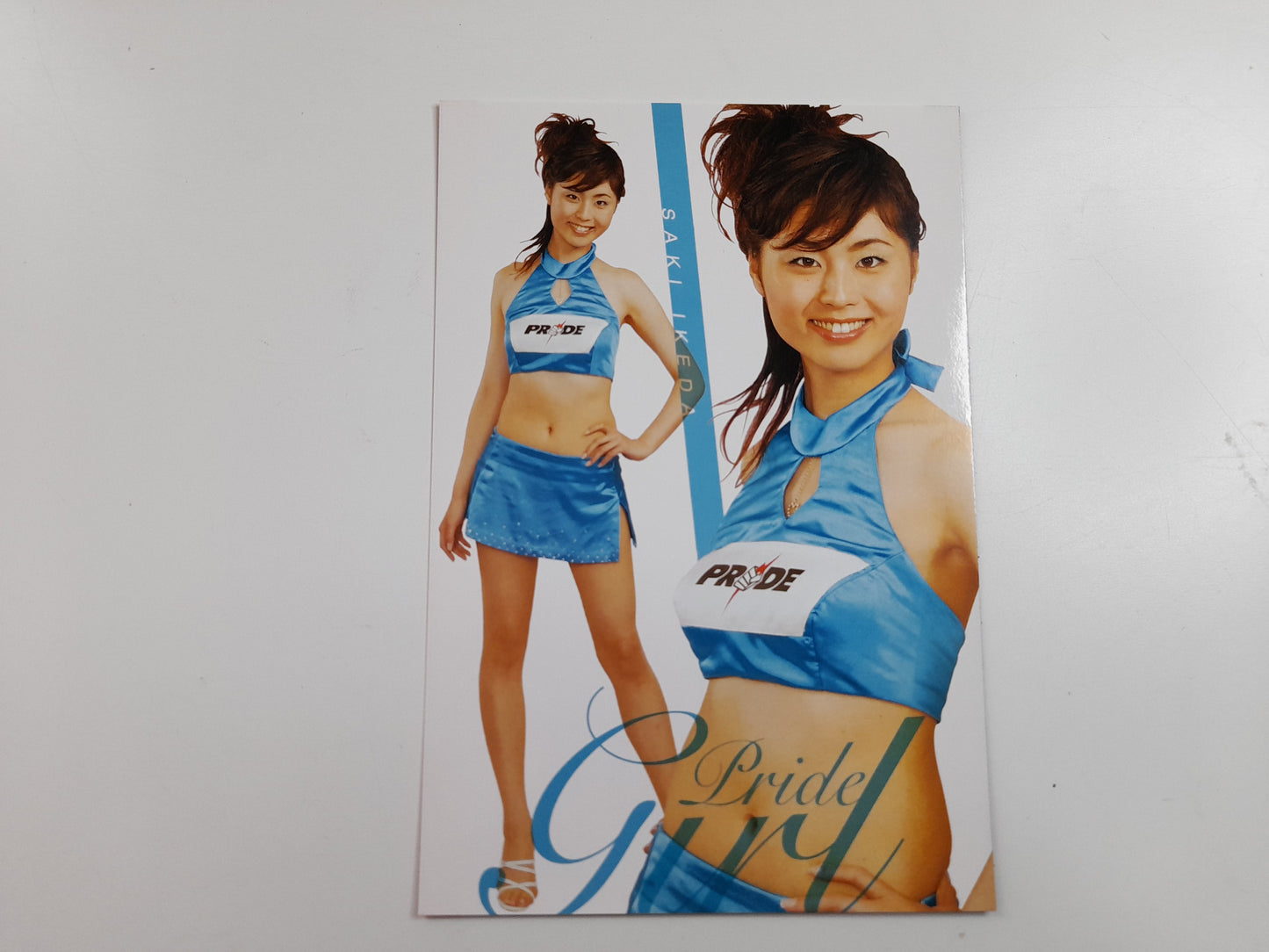 Pride Fighting Championship Shockwave NYE 2004 Postcard - Ring Girl Saki Ikeda