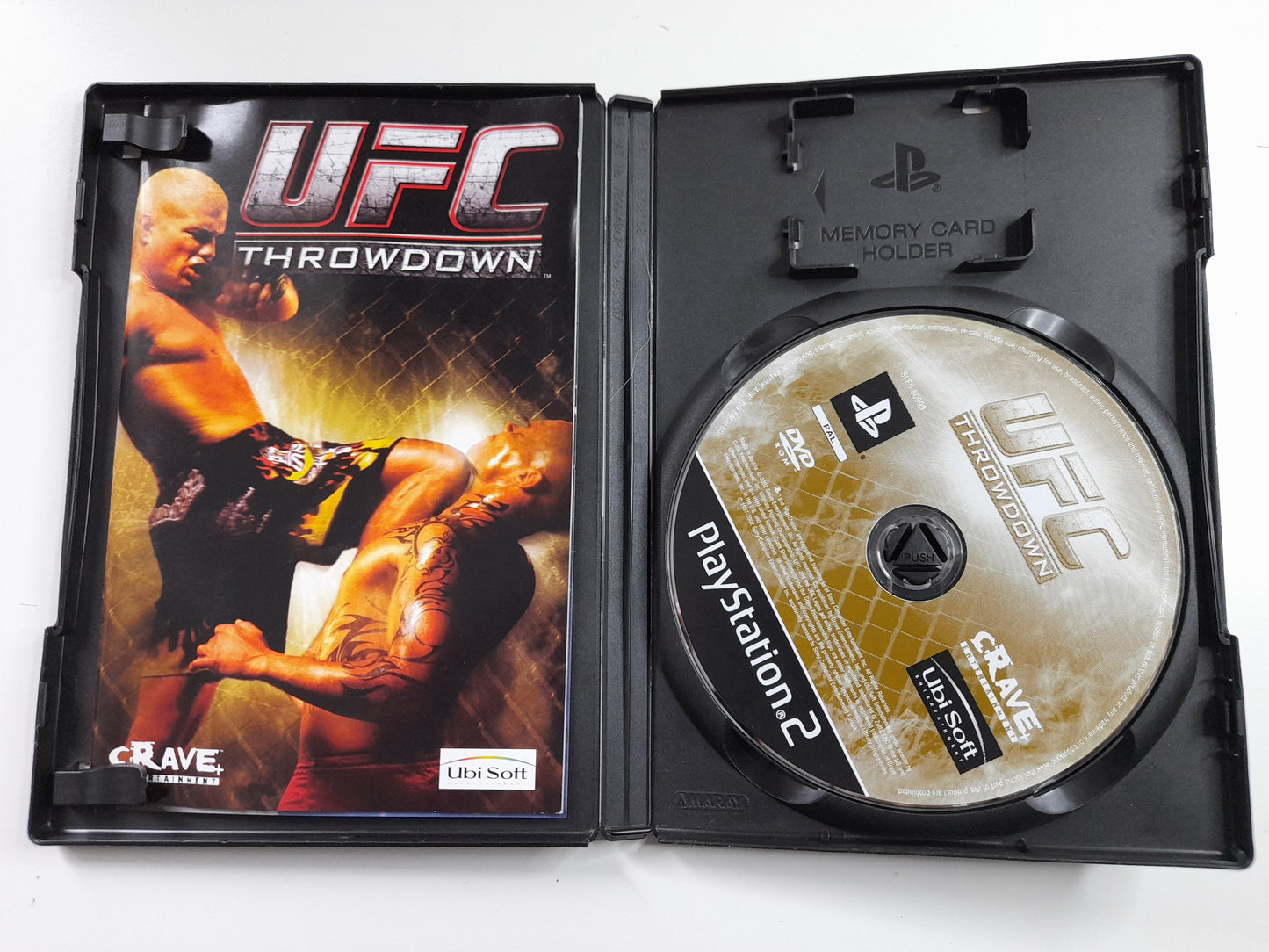 UFC Throwdown - Sony Playstation 2 PS2 Video Game PAL (2002)