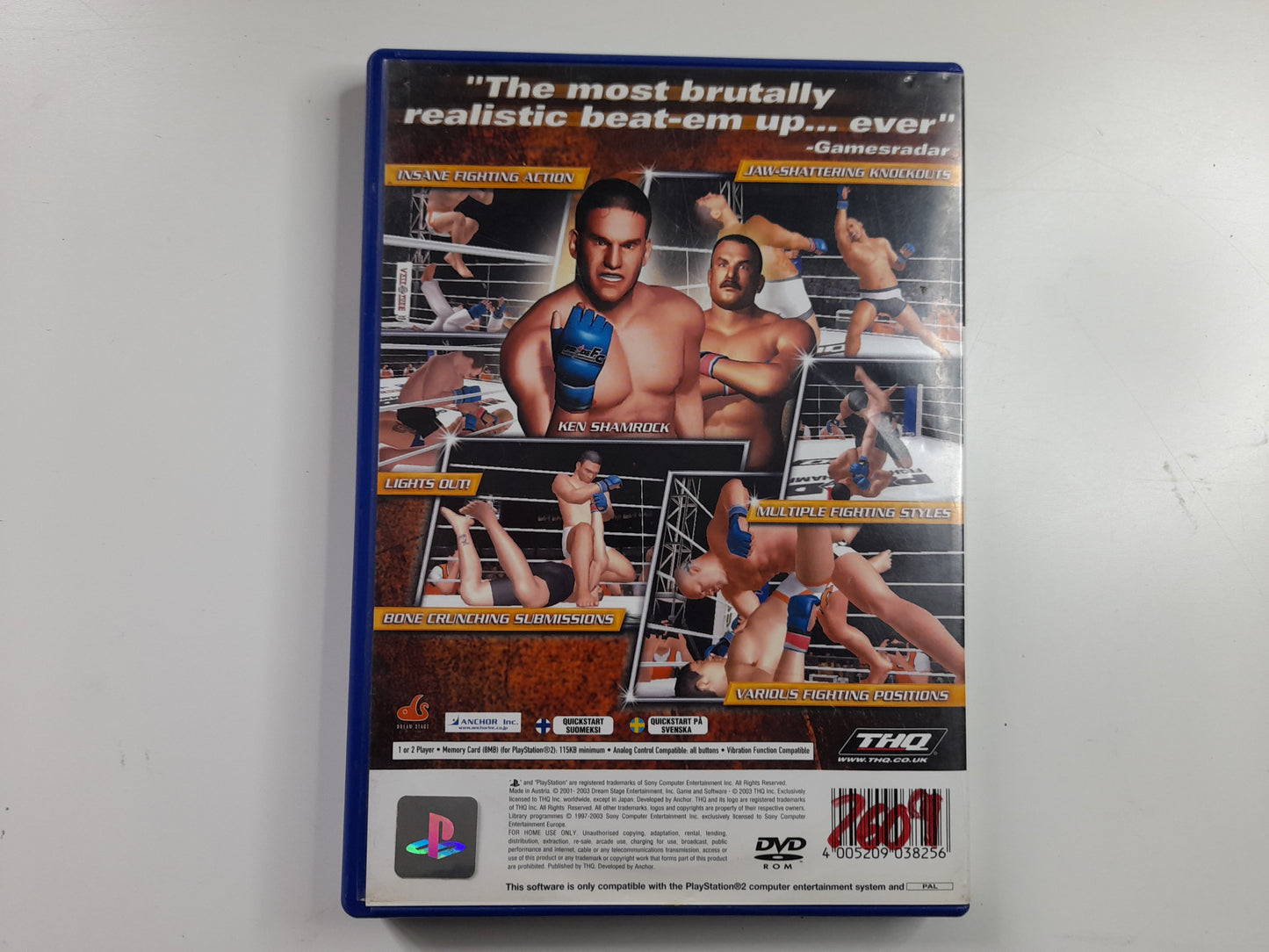 PRIDE Fighting Championships - Sony Playstation 2 PS2 Video Game PAL (2003)